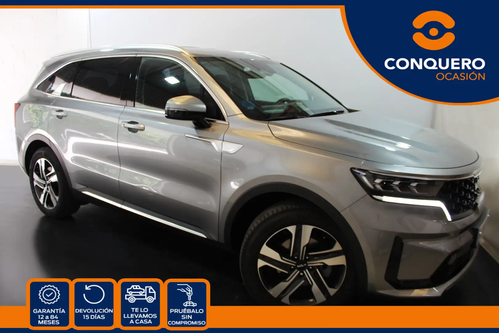 Kia Sorento 1.6 T-GDi PHEV Drive 4x4 Argent - 1