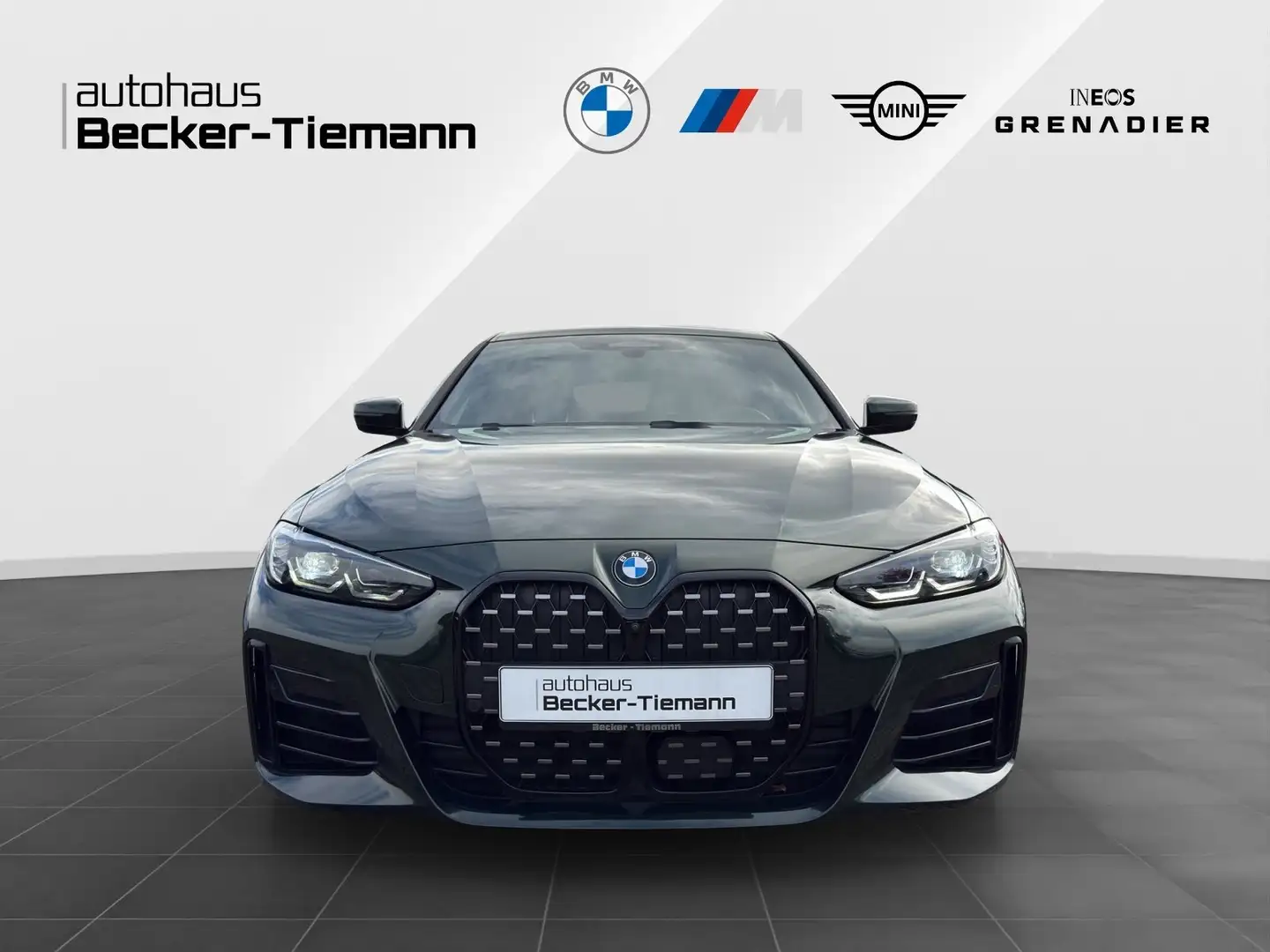 BMW 420 d xDrive Gran Coupé M Sport/LivePro/CarPlay/Head-U Grün - 2