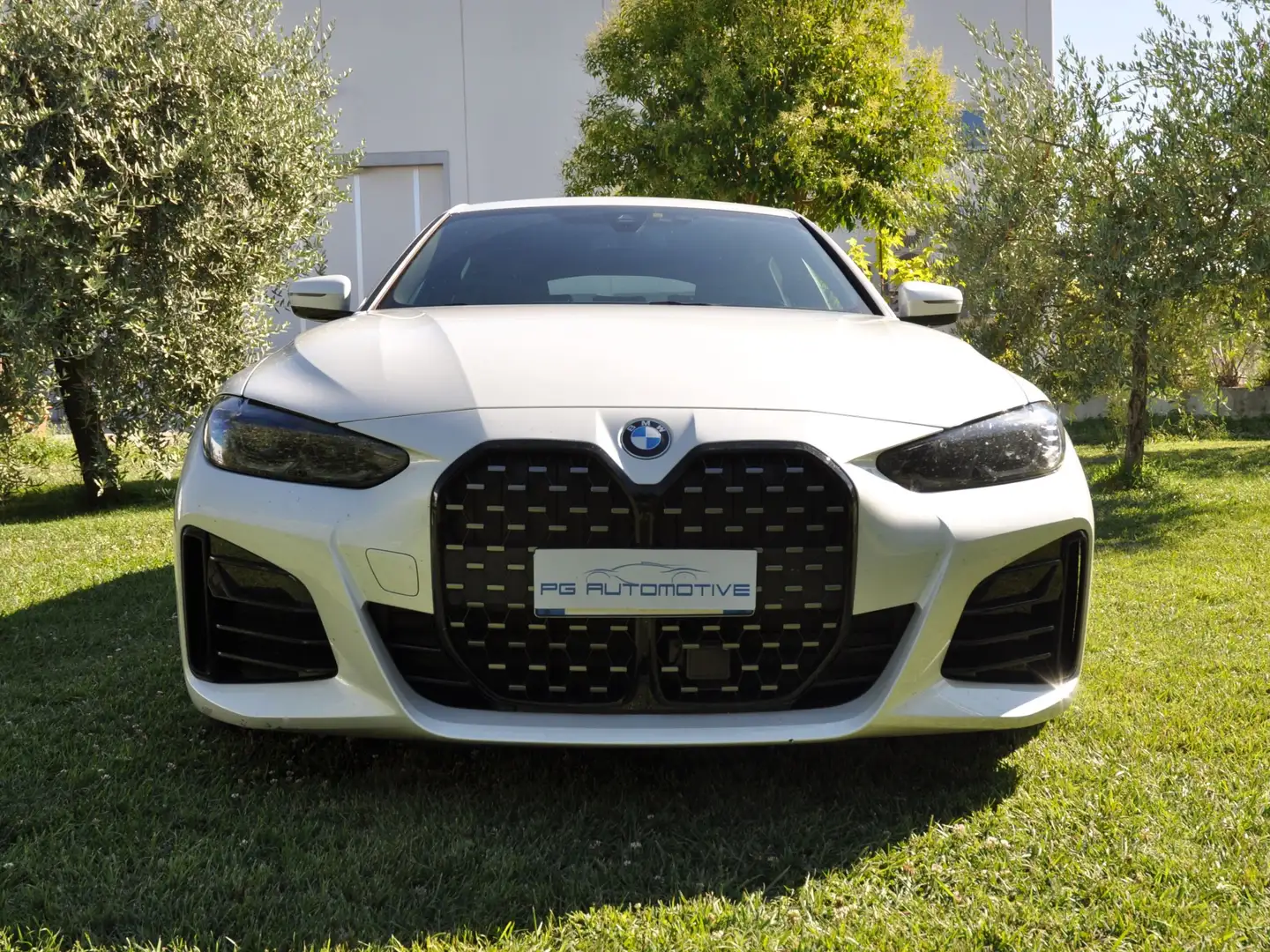 BMW 420 420d Gran Coupe 420d mhevXdrive Msport PRO LEASING Bianco - 2