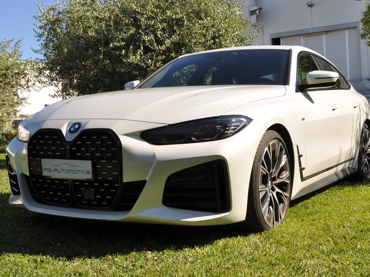 BMW 420 420d Gran Coupe 420d mhevXdrive Msport PRO LEASING Blanc - 1