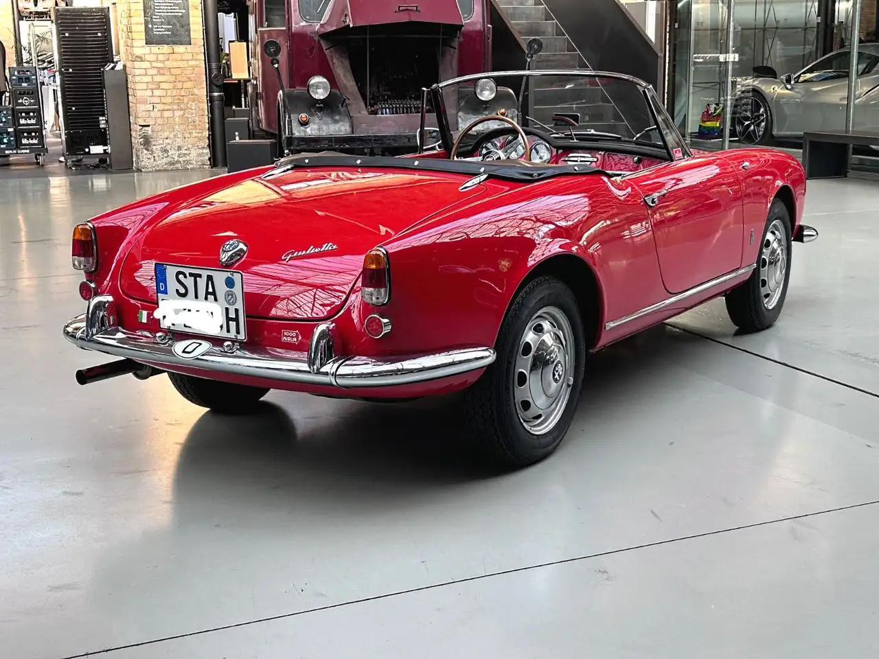 Alfa Romeo Spider Giulietta, top, dt.Erstzulassung aus 3.Hand!, foto 9