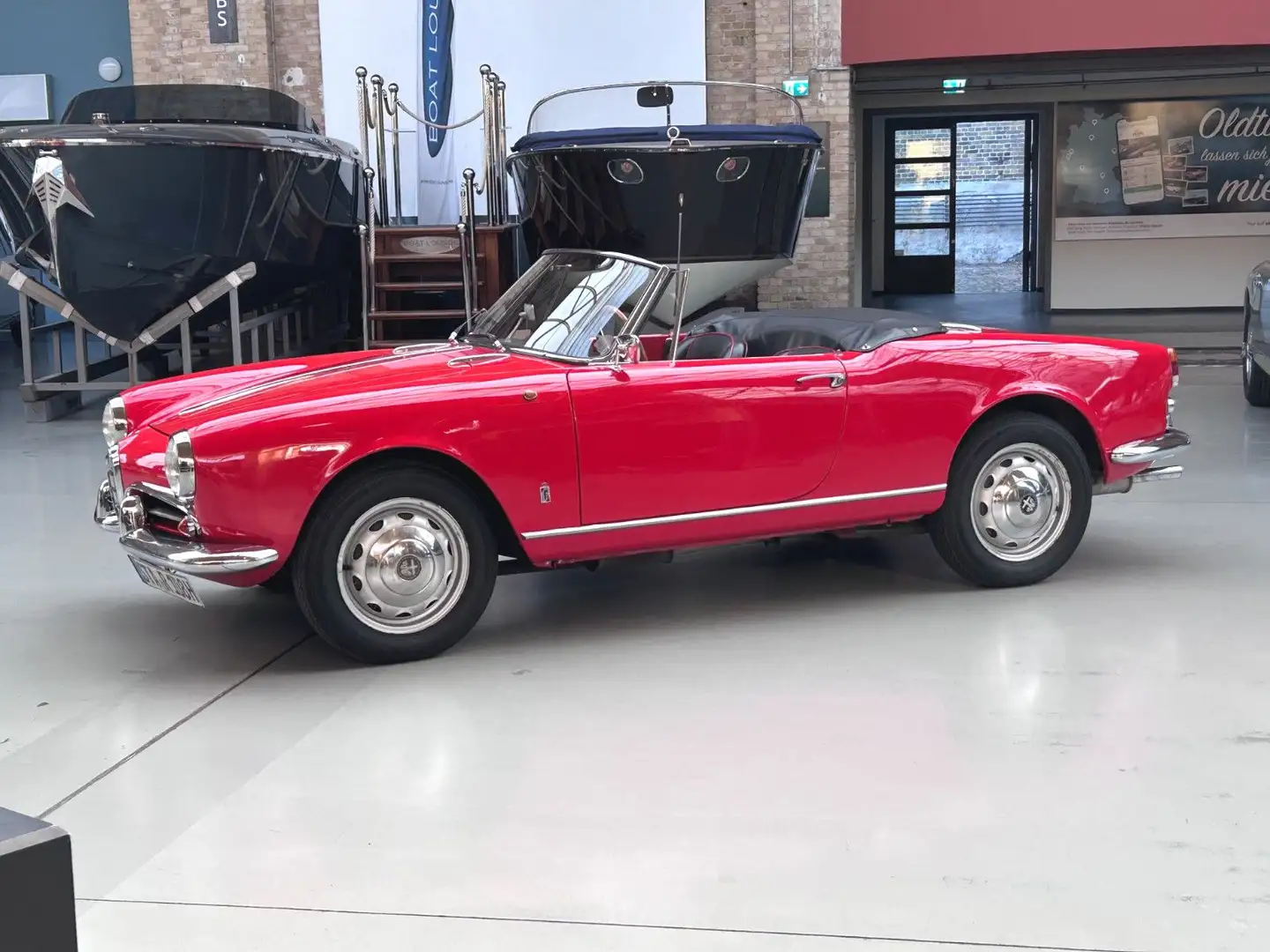 Alfa Romeo Spider Giulietta, top, dt.Erstzulassung aus 3.Hand! Rouge - 1