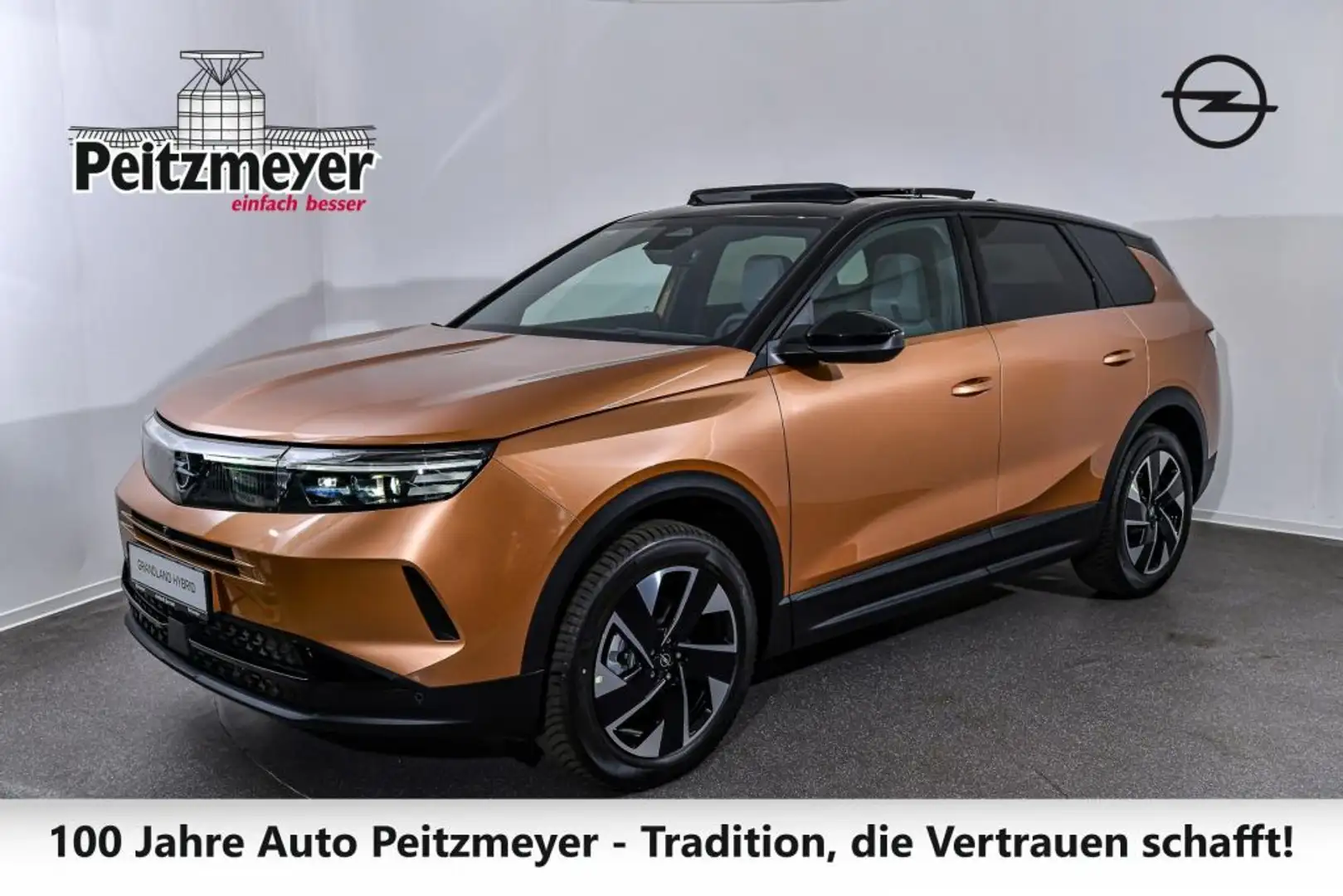 Opel Grandland 1.2 DI Hybrid 48 V Automatik GS Orange - 1
