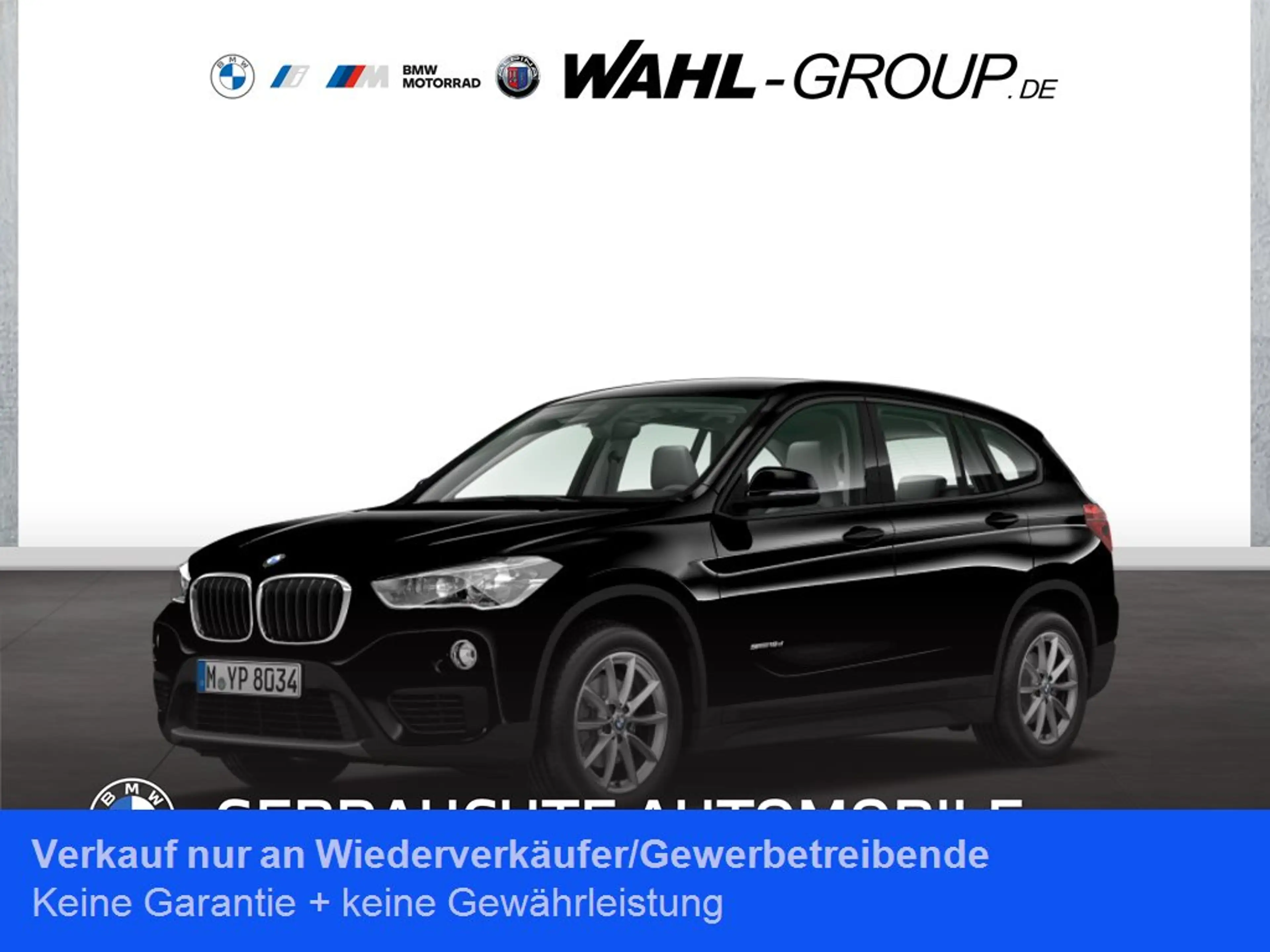 BMW X1 sDrive18d Advantage AHK LED Navi Active Guard Shz