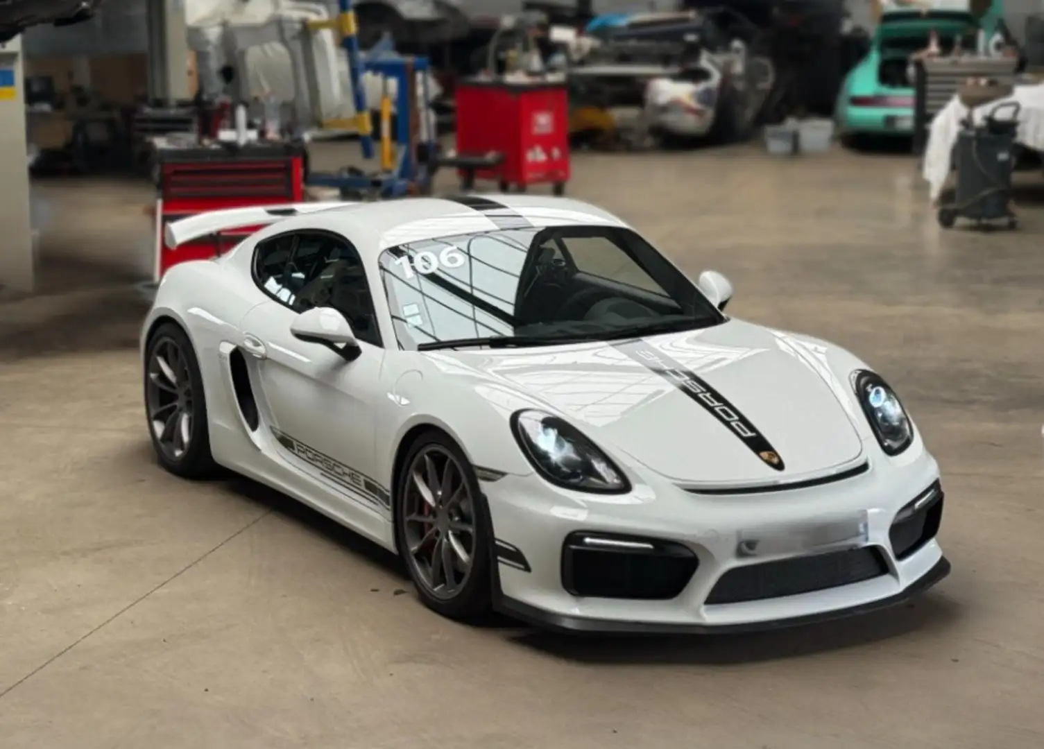 Porsche Cayman Cayman GT4 3.8i 385 Weiß - 1