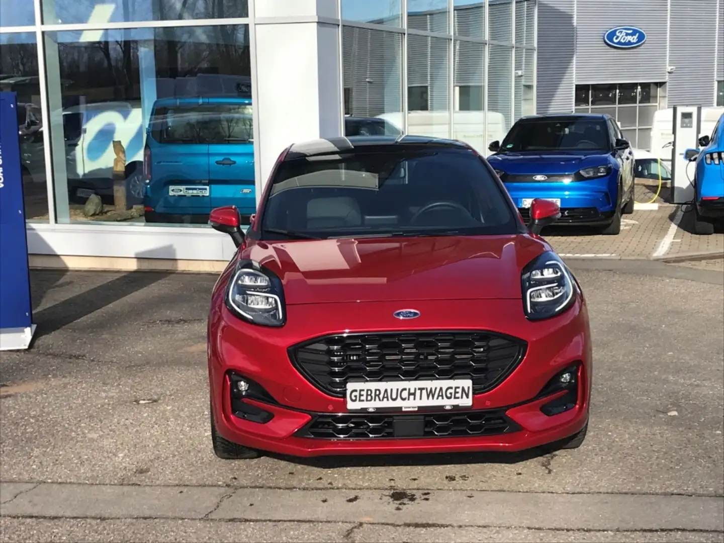 Ford Puma ST-Line X+iACC+LED+DAB+NAV+BLIS+PDC+Panodach Rot - 2