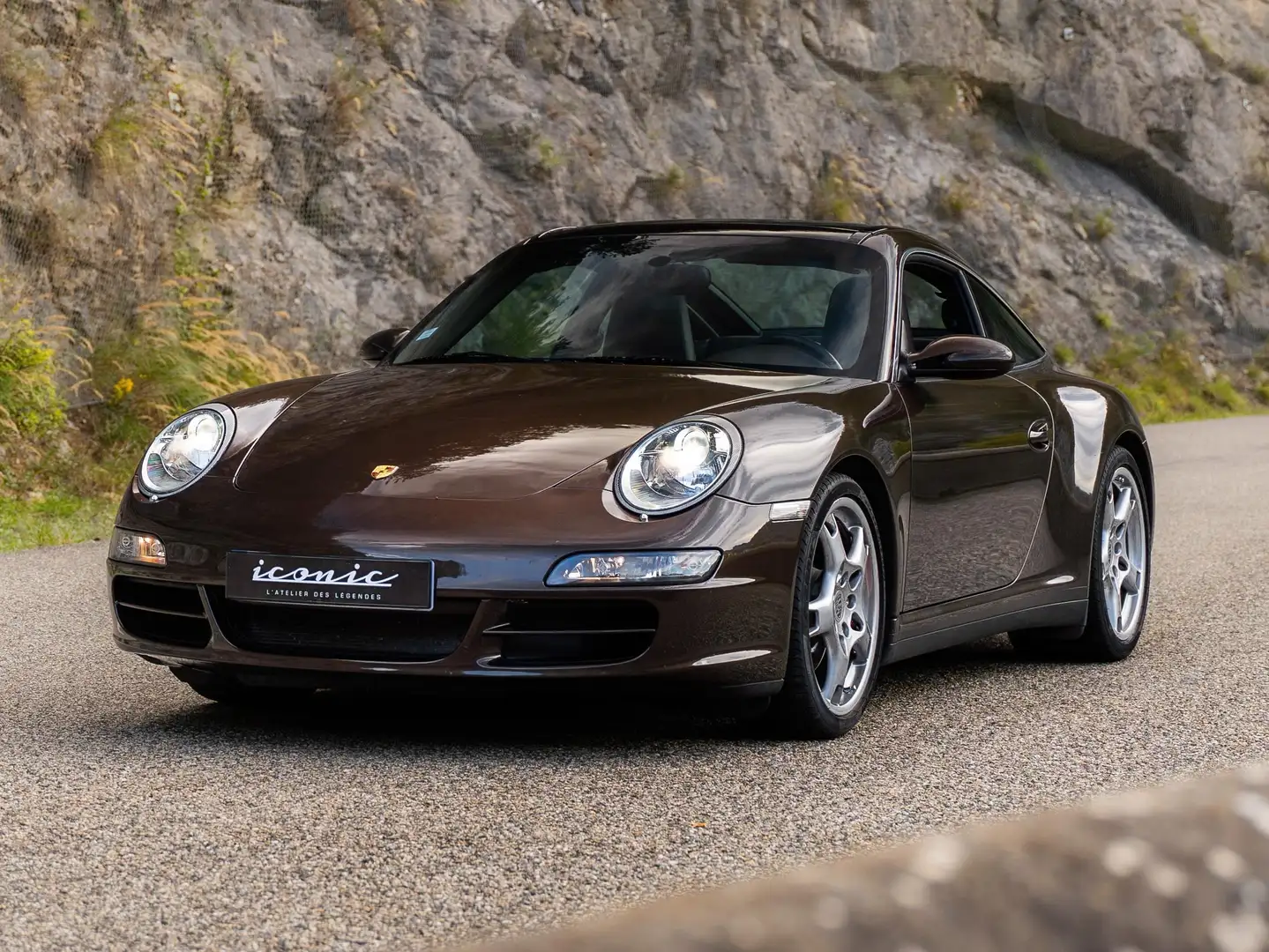 Porsche 997 911 Carrera 4S Coupé 3.8i Tiptronic S A Brun - 1