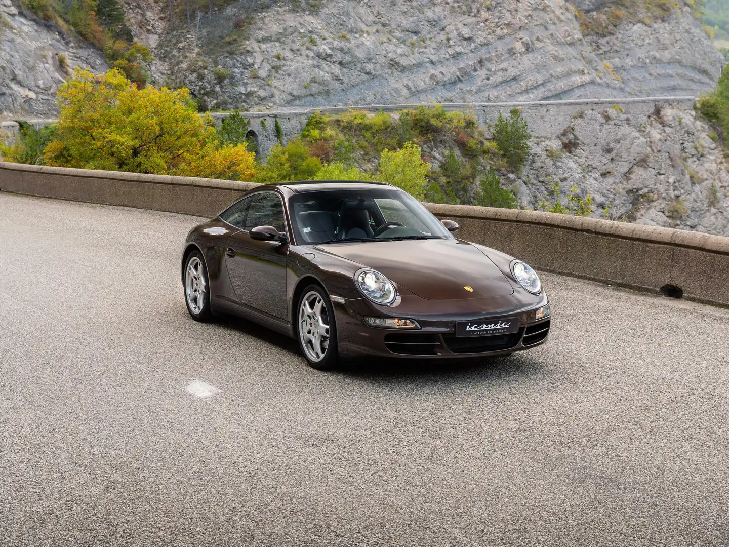 Porsche 997 911 Carrera 4S Coupé 3.8i Tiptronic S A Brun - 2