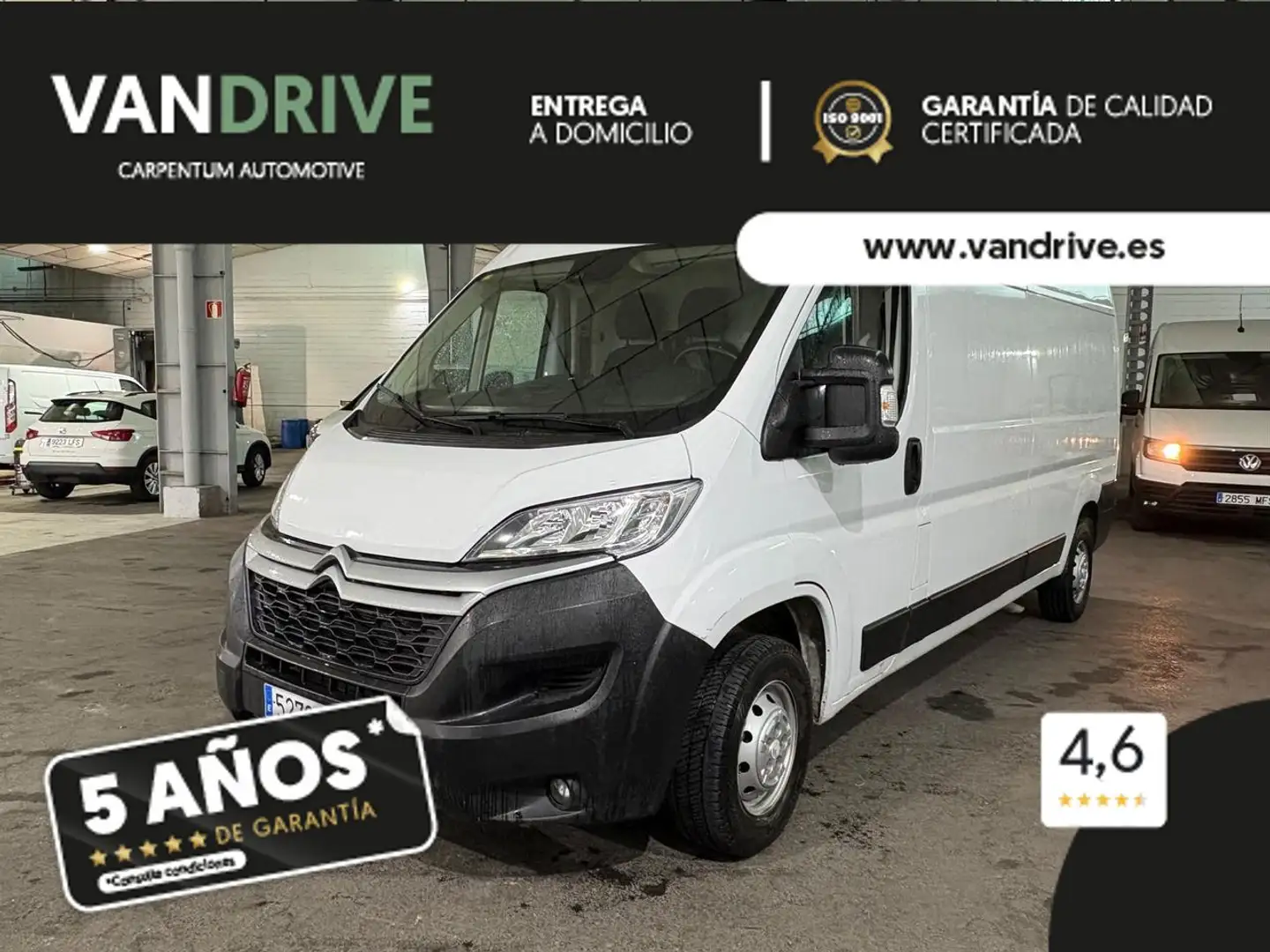 Citroen Jumper L3 H2 2.2HDI 140CV Blanc - 2