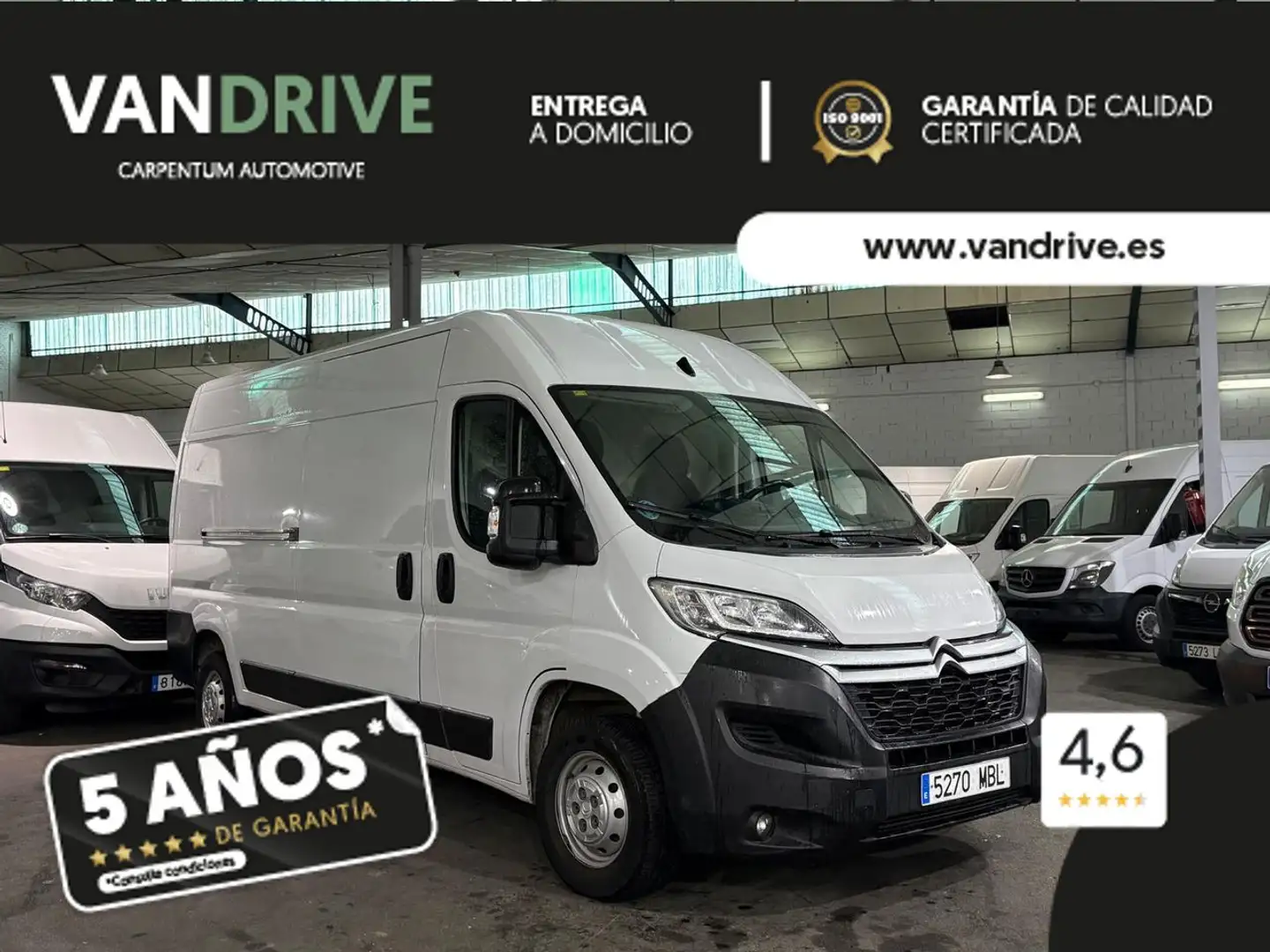 Citroen Jumper L3 H2 2.2HDI 140CV Blanc - 1