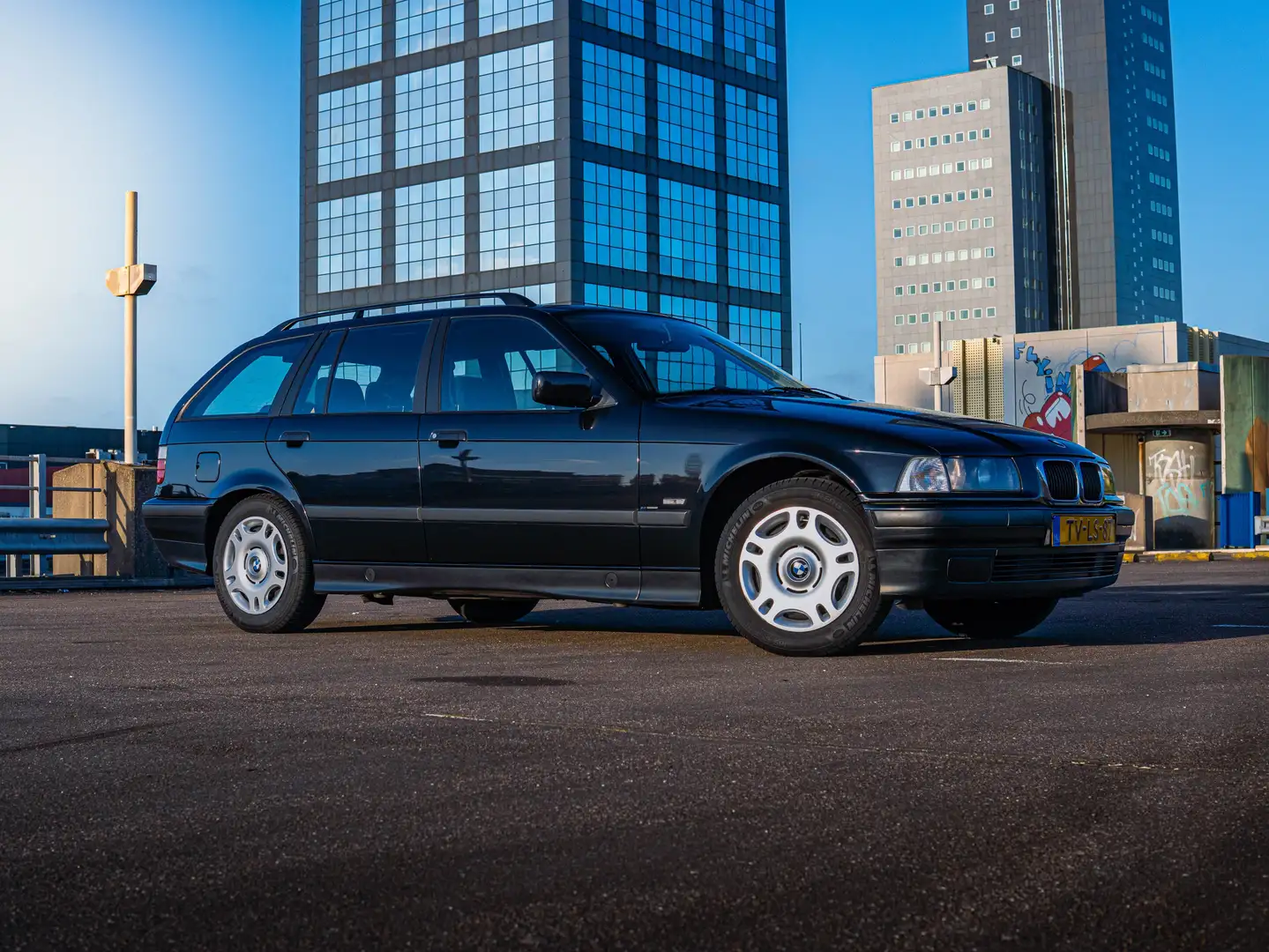 BMW 316 3-Serie 1.6 316i Touring Negru - 1