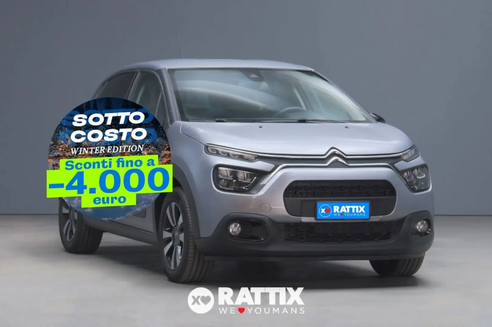 Citroen C3 1.2 Puretech 110CV Max Gris - 1
