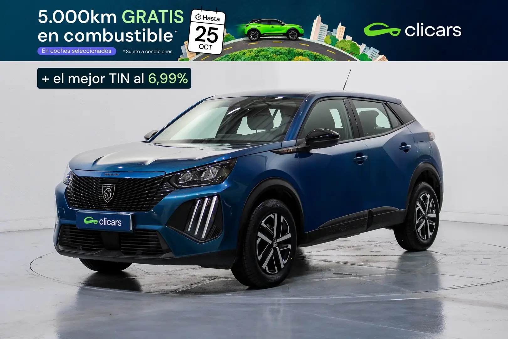 Peugeot 2008 1.2 PureTech S&S Style 100 Azul - 1