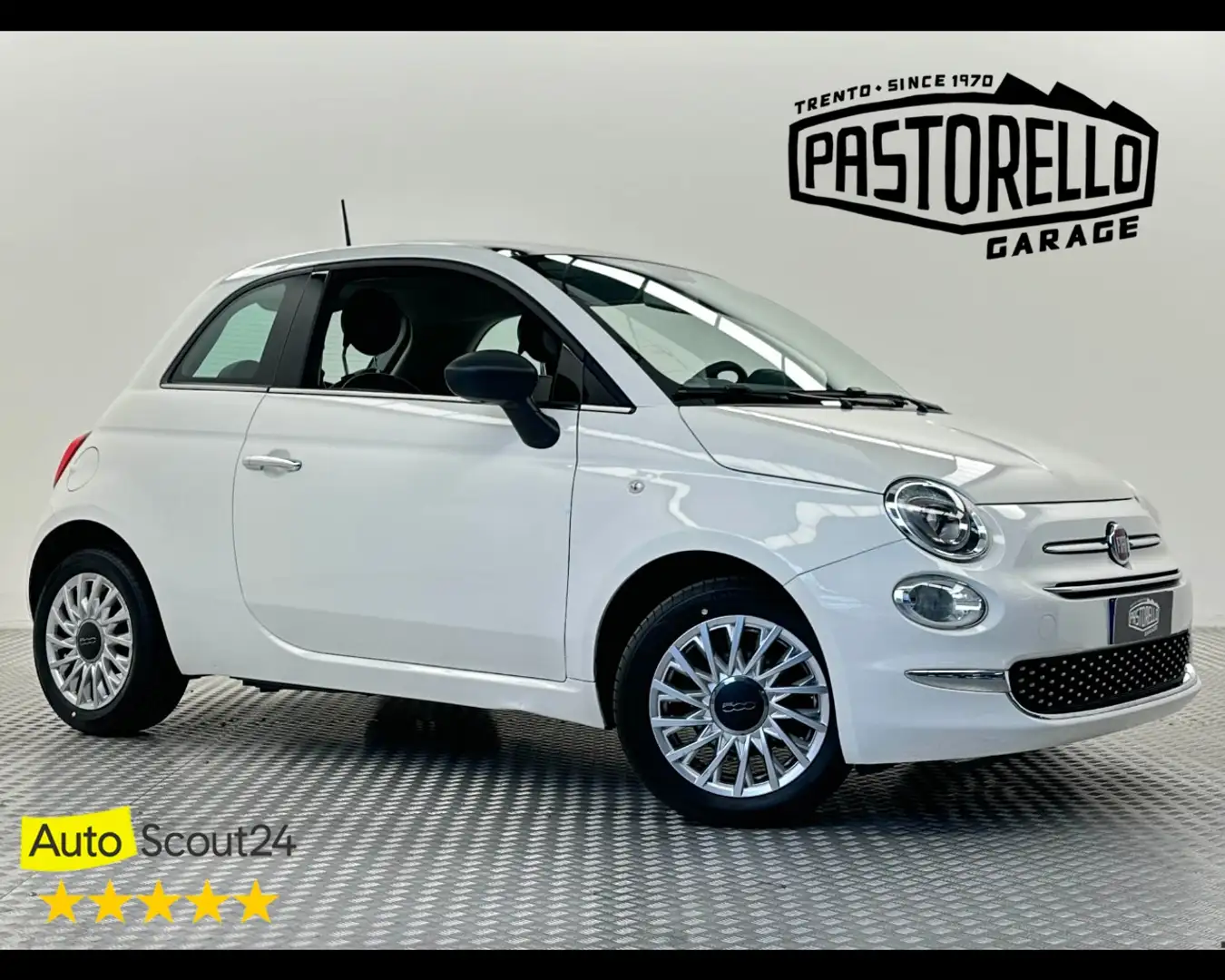 Fiat 500 1.2  Lounge Bianco - 1