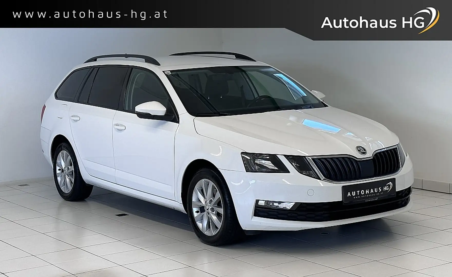 Skoda Octavia Combi 1,6 TDI Active*AHK*ZAHNRIEMEN NEU* Weiß - 1