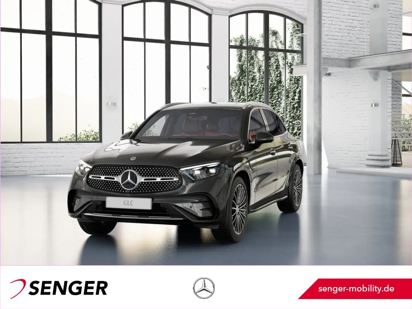Mercedes-Benz GLC 300 de 4M AMG Digital-Light 360°-Kamera AHK Grau - 1