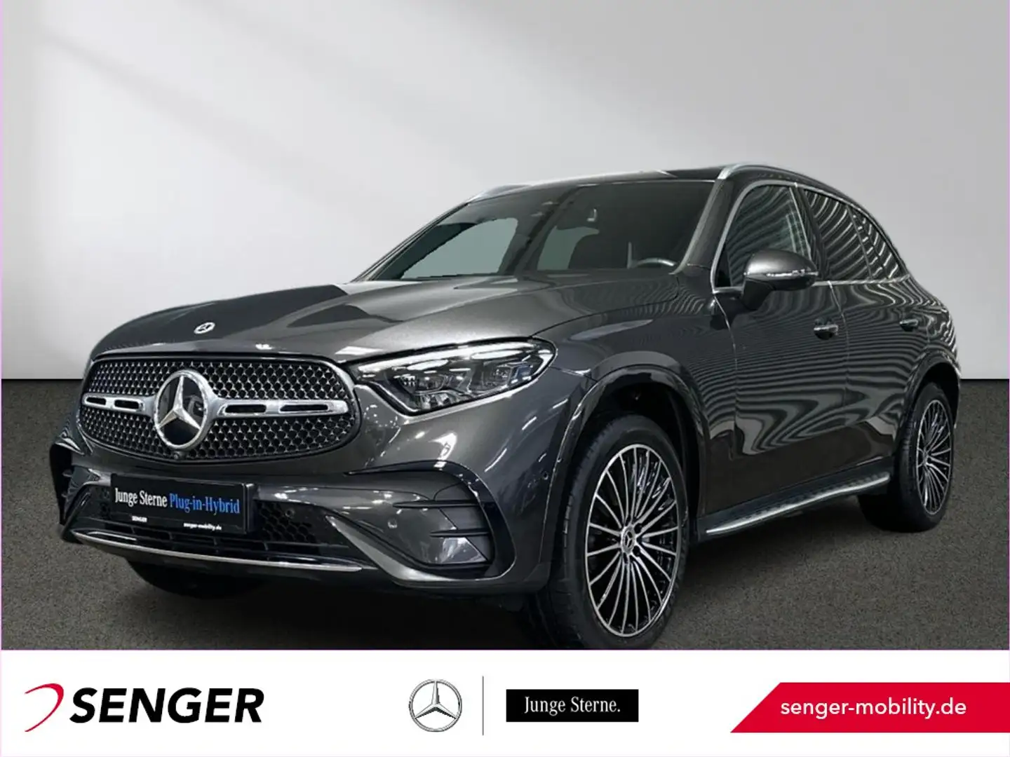Mercedes-Benz GLC 300 de 4M AMG Digital-Light 360°-Kamera AHK Grau - 1