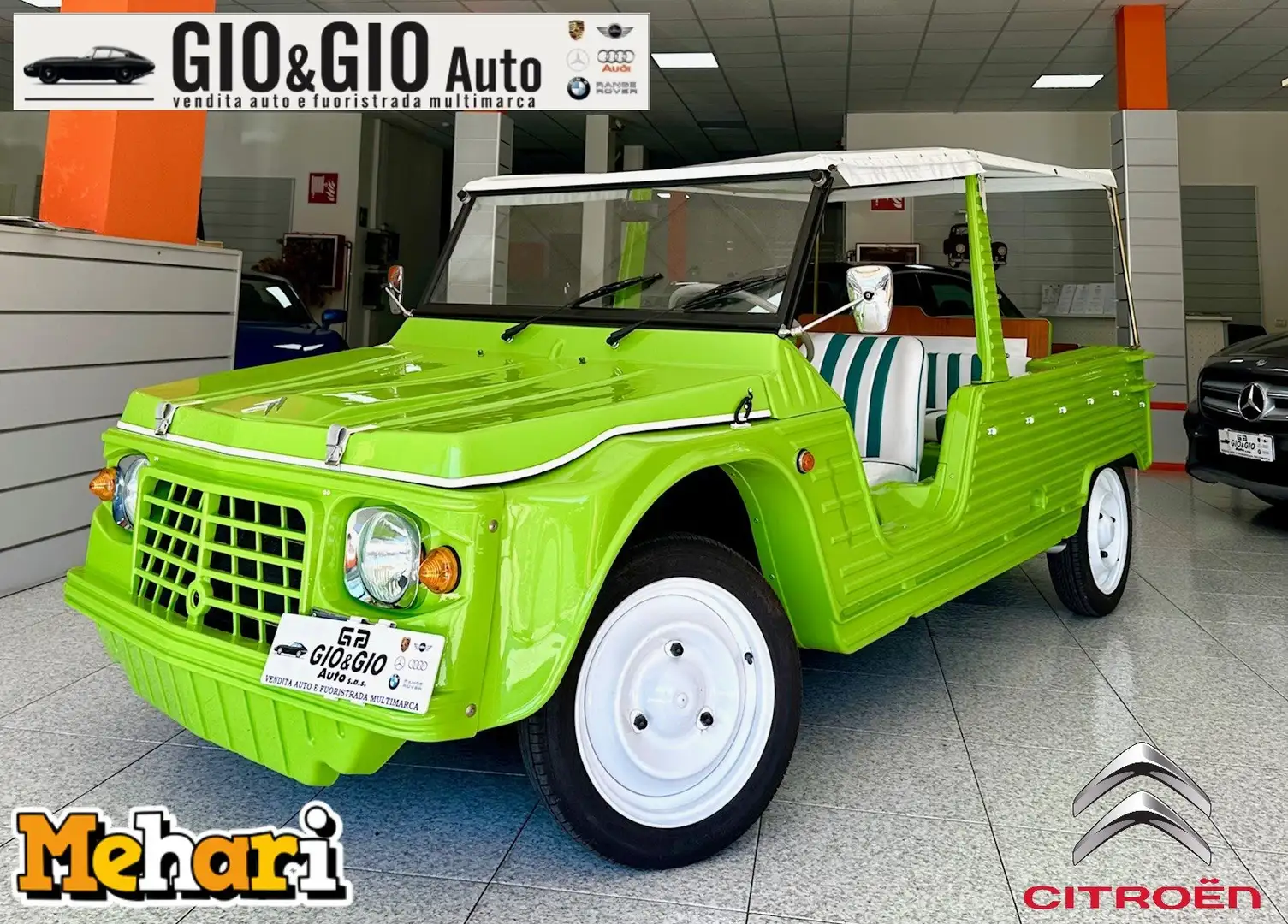 Citroen Méhari Mehari 602 Vert - 1