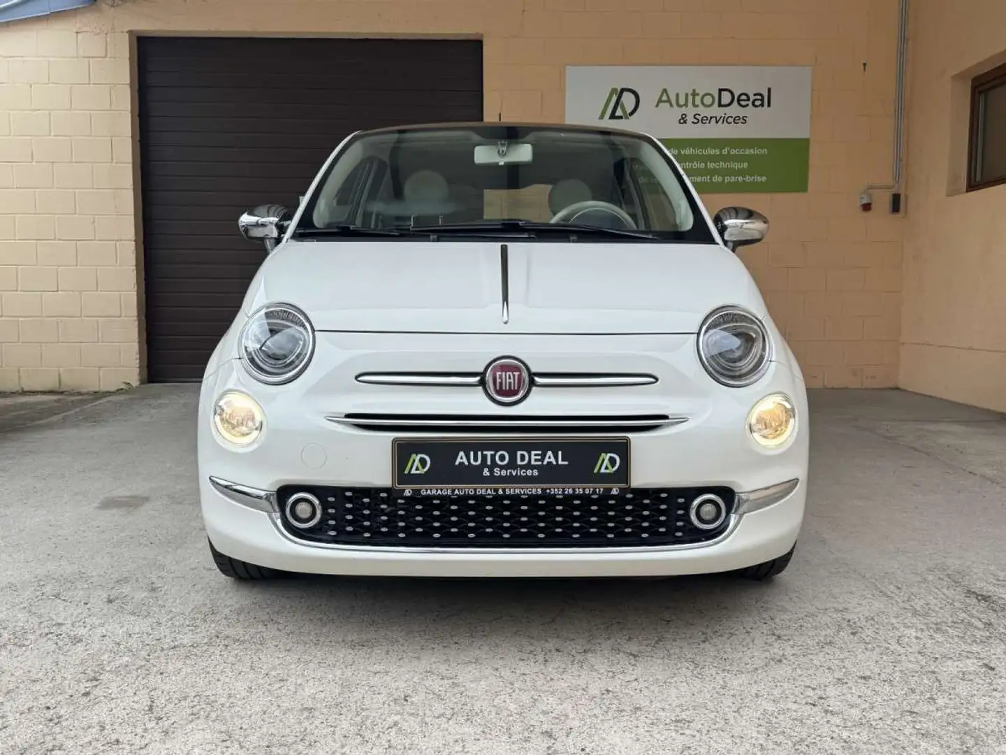 Fiat 500 Mirror Blanc - 2