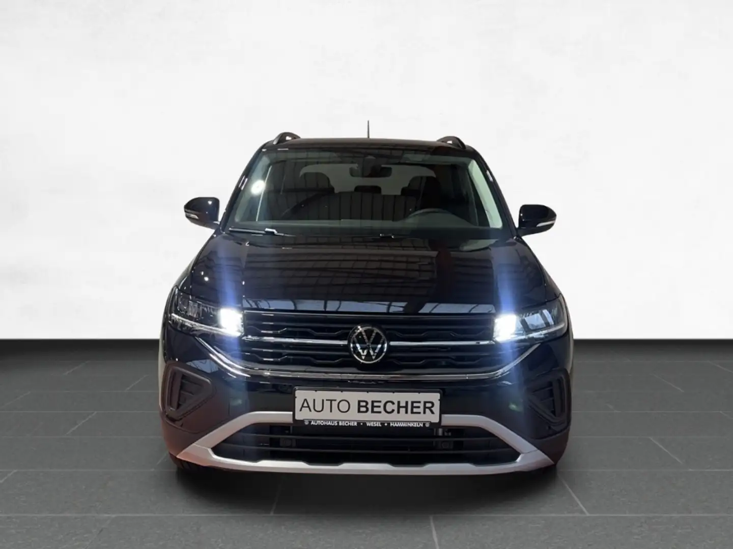 Volkswagen T-Cross 1.0 TSI DSG Style /Navi/Rückfahrk/Matrix Schwarz - 2