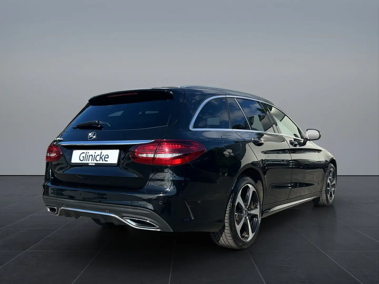 Mercedes-Benz C 300 de T-Model AMG Line AHK Schwarz - 2