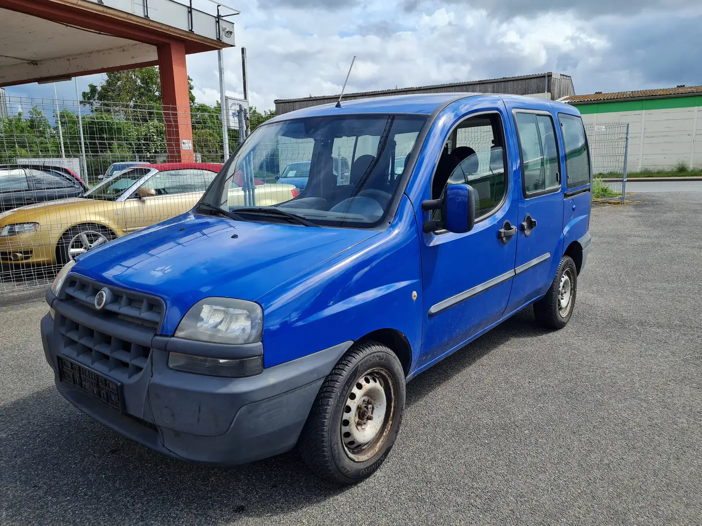 Fiat Doblo 1.9 JTD Malibu Azul - 2