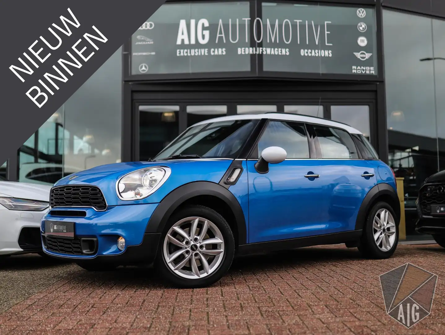 MINI Cooper S Countryman Mini 1.6 ALL4 | 4-Persoons | Harman-Kardon | Pano Bleu - 1