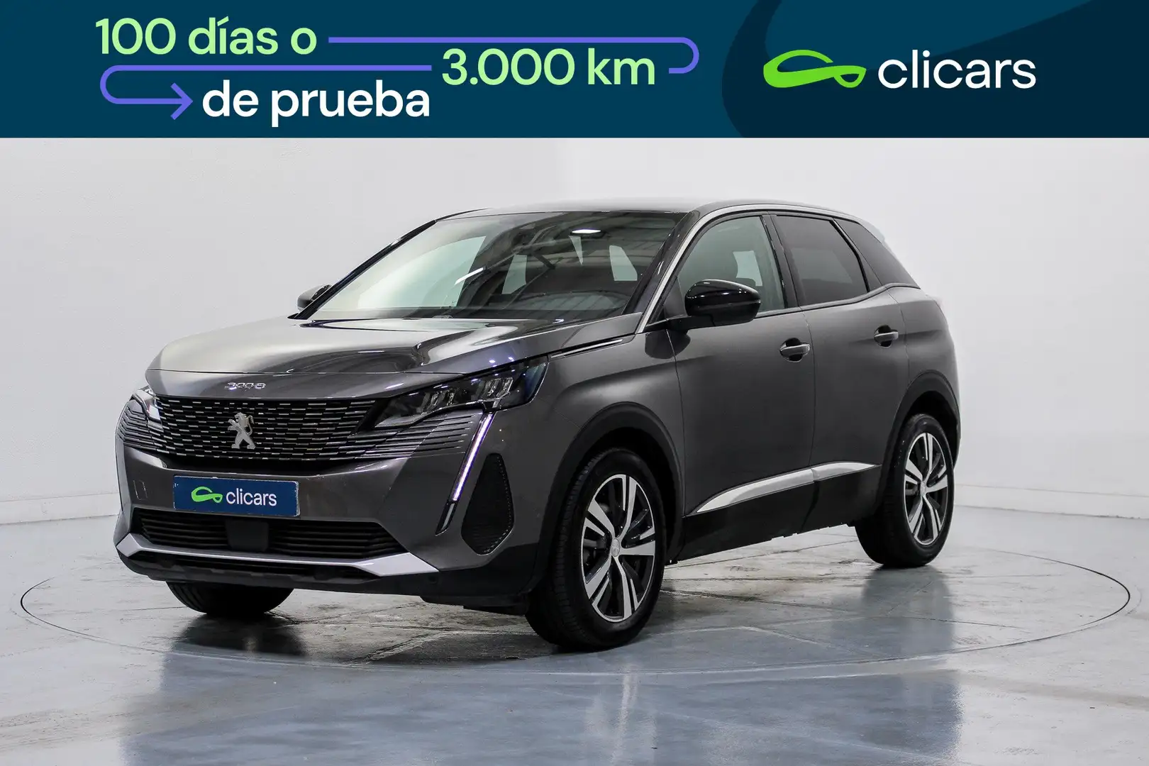 Peugeot 3008 1.2 S&S PureTech Allure 130 Gris - 1