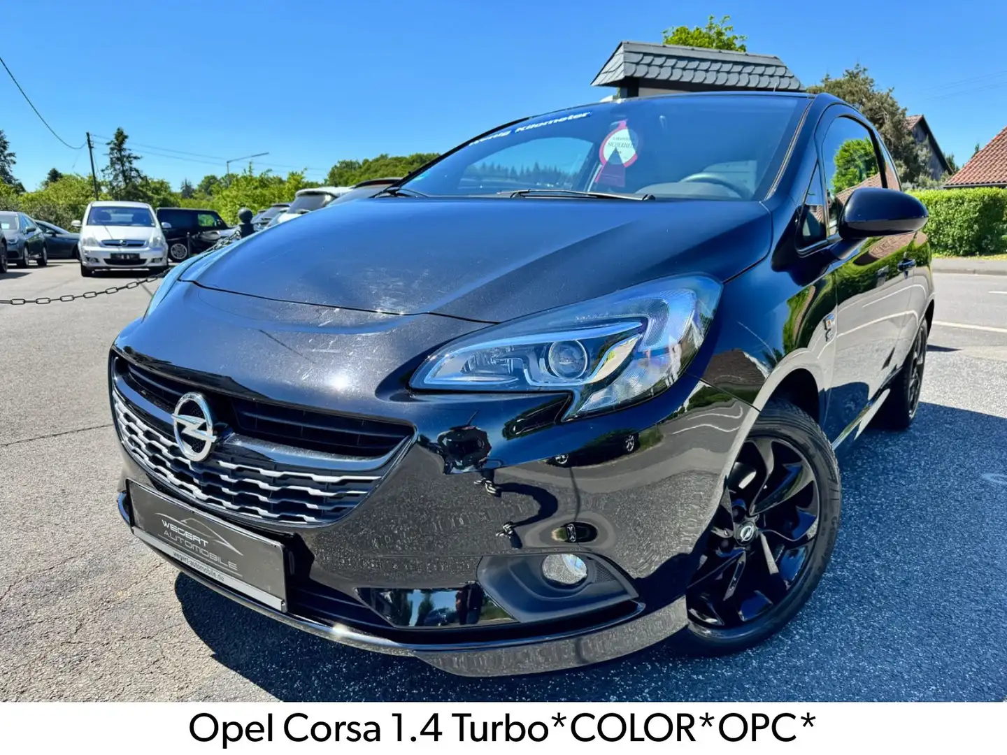 Opel Corsa E Color Edition*OPC-LINE*BI-XENON*WENIG KM Nero - 1