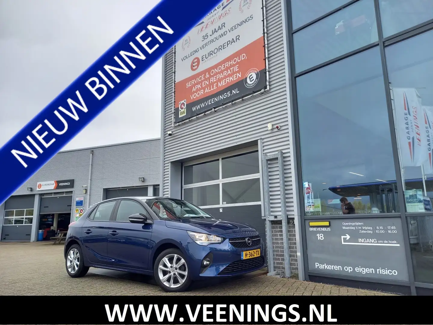 Opel Corsa 1.2 Edition - AIRCO - CRUISE - LM VELGEN - BLUETOO Blauw - 1