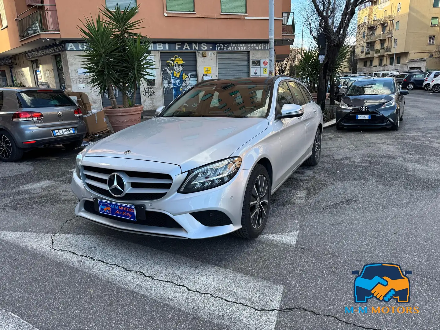 Mercedes-Benz C 220 D Premium 4Matic 9G-Tronic Plus Station Wagon Silber - 1