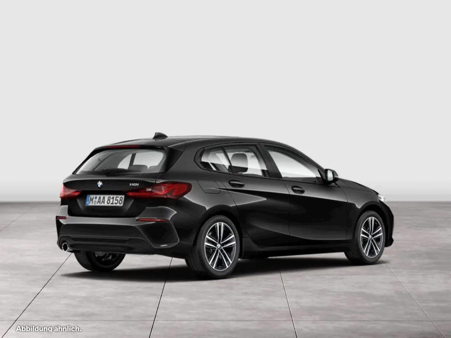 BMW 118 i Advantage LED Navi PDC DAB WLAN Shz CarPlay Noir - 2