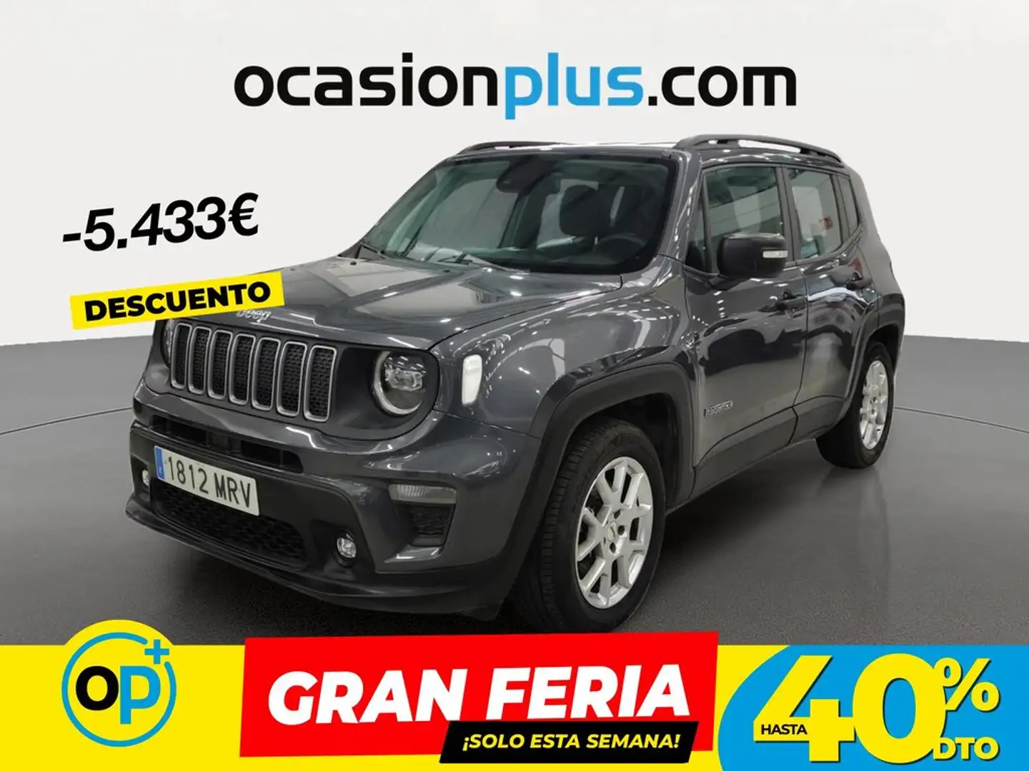 Jeep Renegade 1.5 MHEV Limited Gris - 1