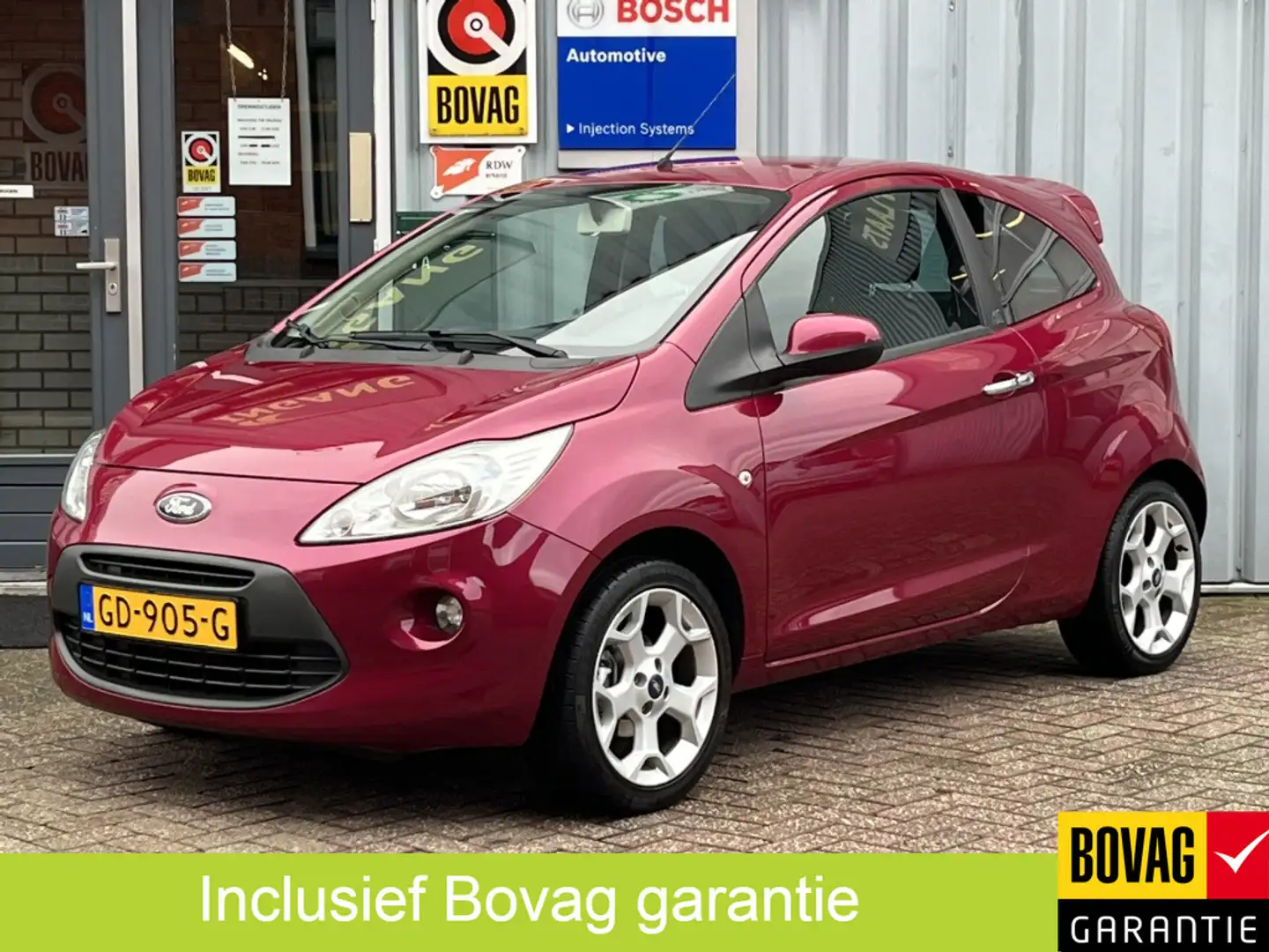 Ford Ka/Ka+ 1.2 Titanium X. | AIRCO | BOVAG GARANTIE | LICHTME Rojo - 1
