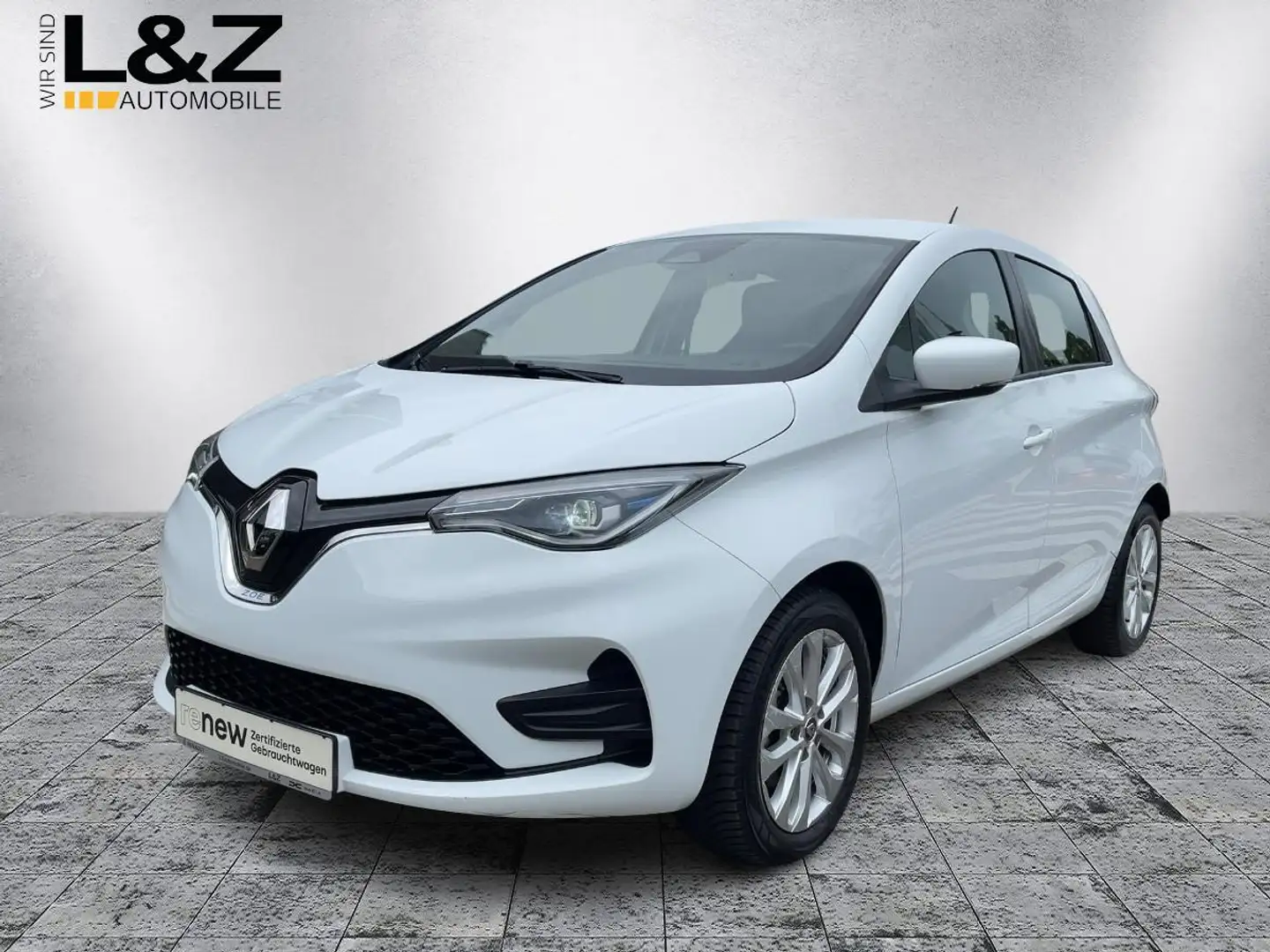 Renault ZOE Experience ZE 50 R110 incl. Batterie Weiß - 1