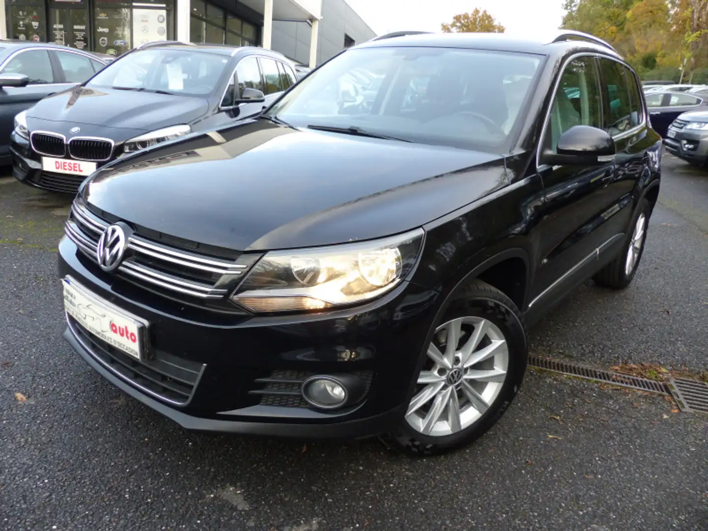 Volkswagen Tiguan 2.0 TDI 140CH BLUEMOTION TECHNOLOGY FAP SPORTLINE  Negro - 1