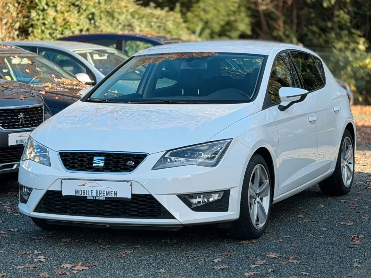 SEAT Leon FR NAVI*LED*GRA*PDC Weiß - 1