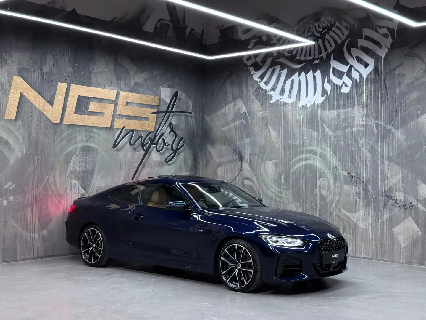 BMW 440 M440i xDrive SCHIEBEDACH LASER 360KAM HUD INDIVID Blau - 2