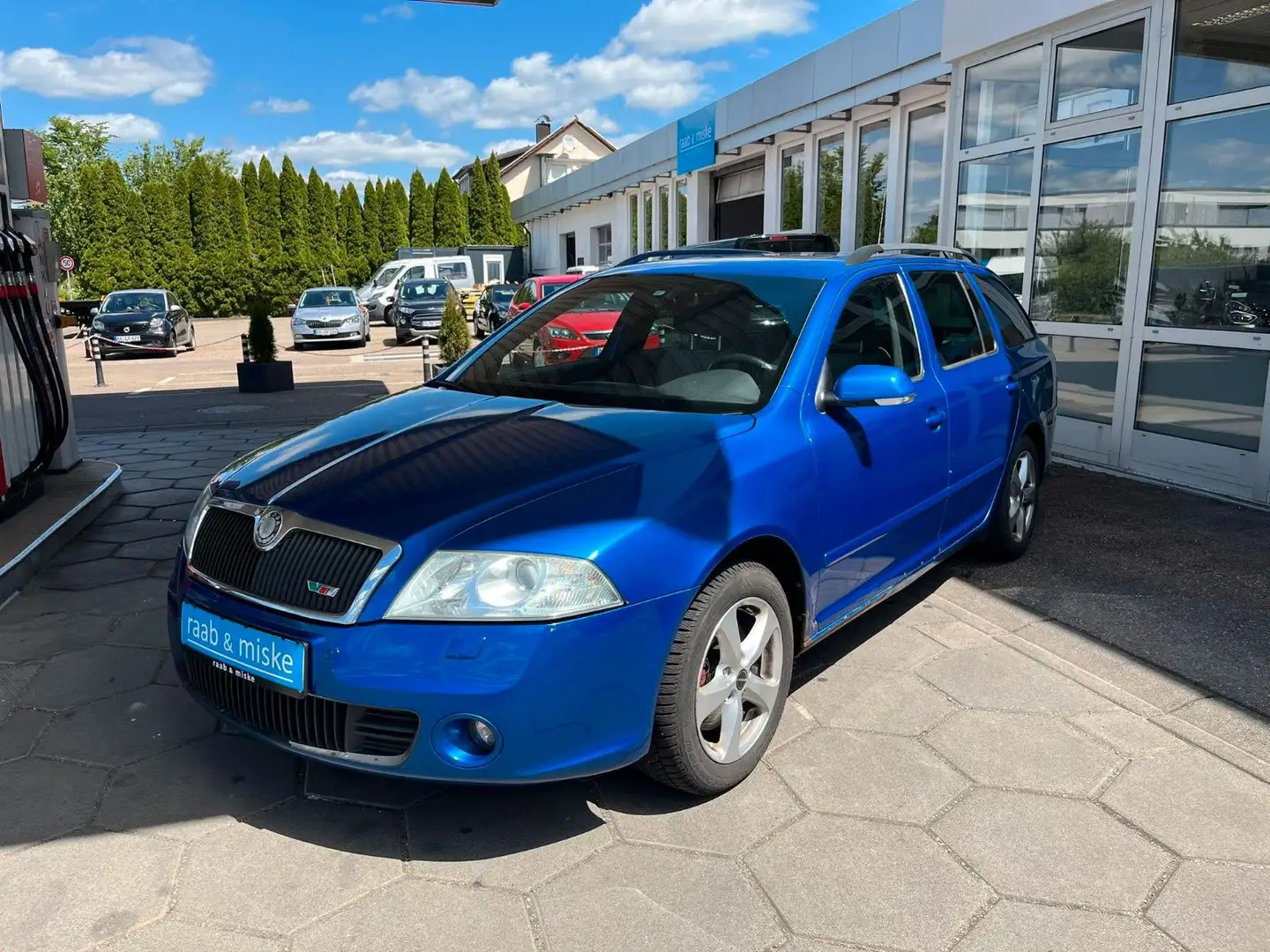 Skoda Octavia Combi RS Bleu - 2