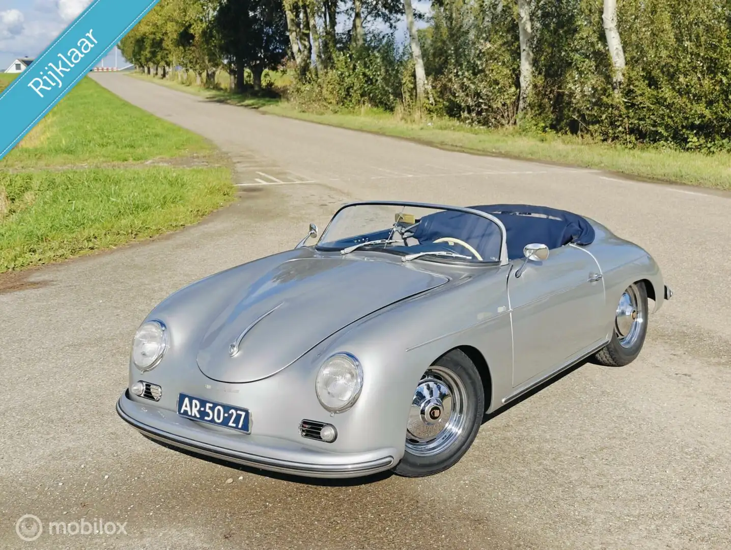 Volkswagen Speedster replica in topstaat Argintiu - 2