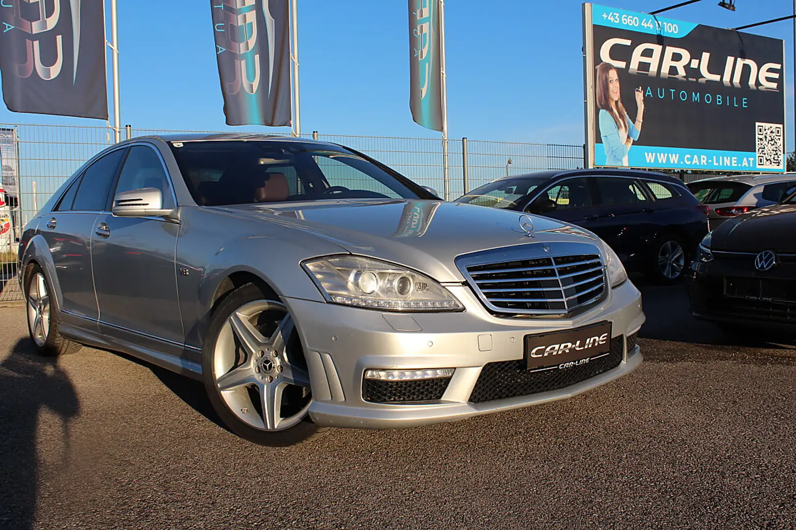 Mercedes-Benz S 500 4MATIC Aut. Silber - 1