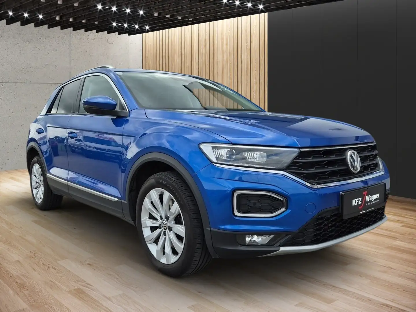 Volkswagen T-Roc 2,0 TDI SCR 4Motion Sport DSG Blau - 2