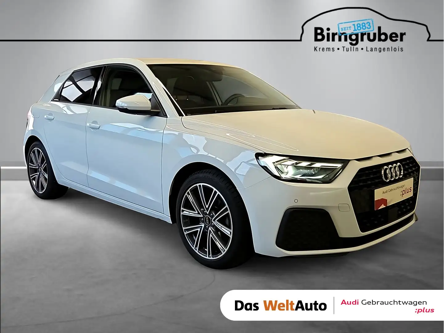 Audi A1 30 TFSI intense Weiß - 1