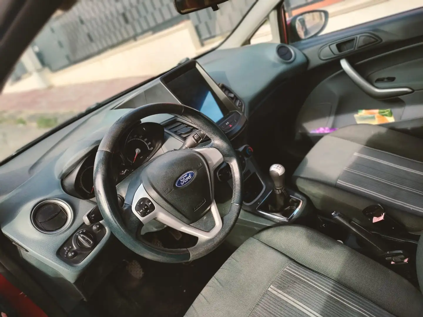 Ford Fiesta Fiesta VI 2008 3p 1.4 tdci Titanium Portocaliu - 2