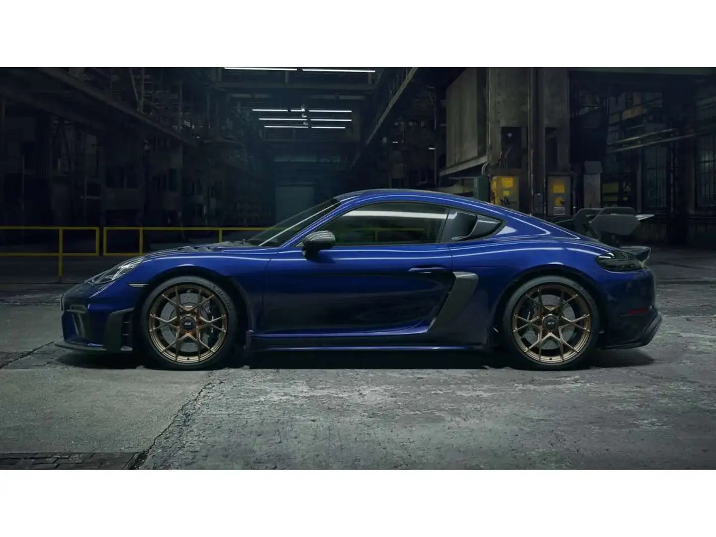 Porsche 718 Cayman GT4 RS Bleu - 2