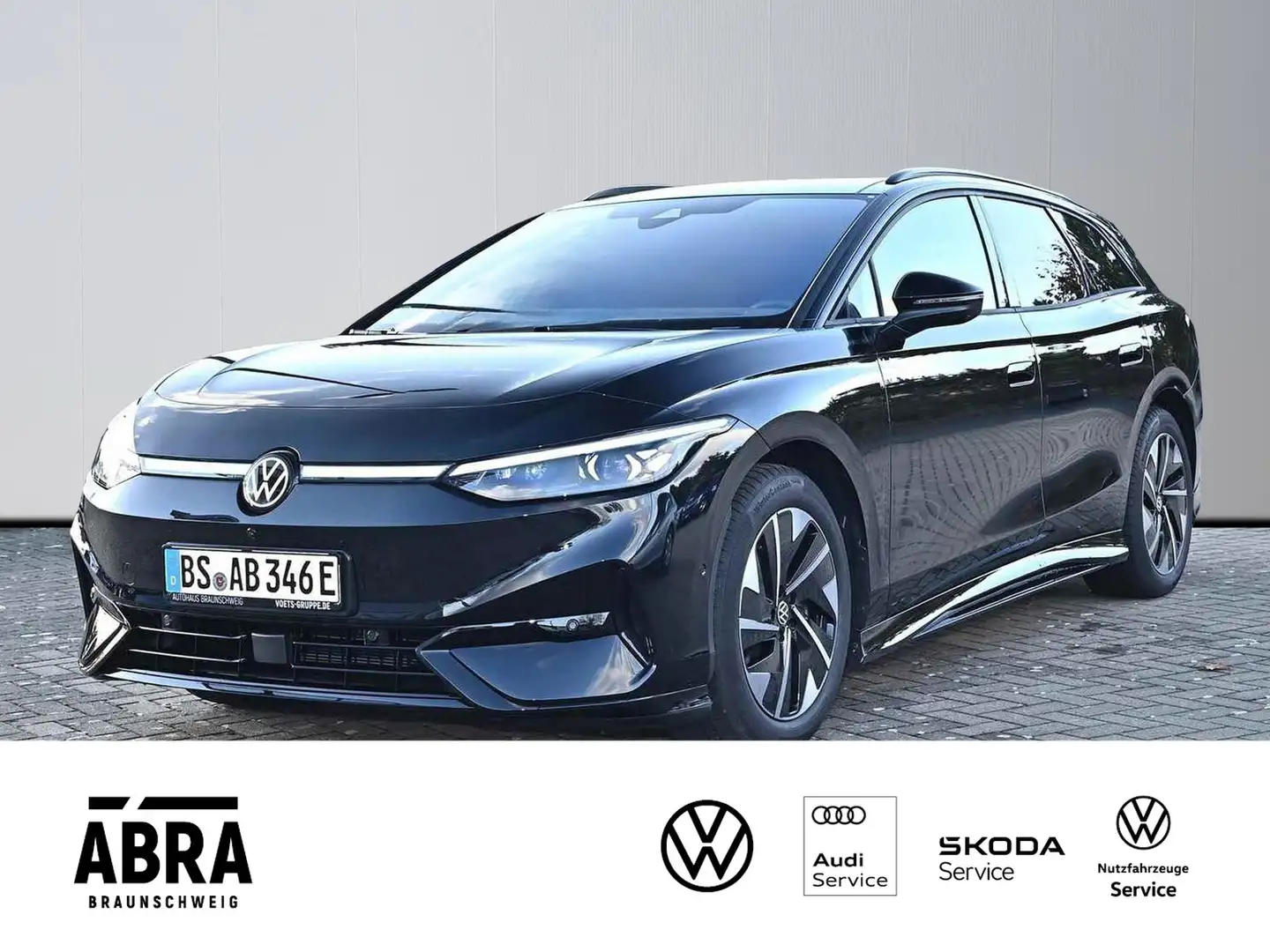 Volkswagen ID.7 Tourer ProS 210 kW HuD+PANO+AHK+BLACK-STYLE Schwarz - 1