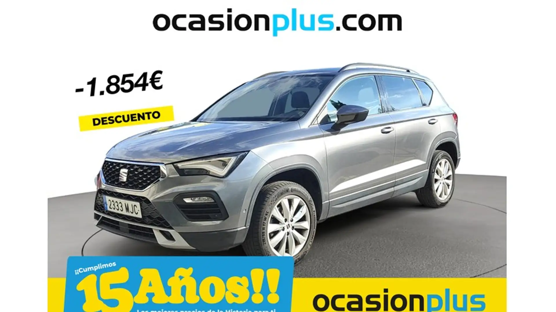 SEAT Ateca 1.5 EcoTSI S&S Style XM Gris - 1