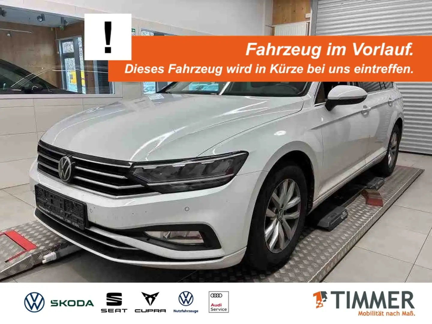 Volkswagen Passat Variant 2.0 TDI DSG BUSINESS +LED +RKAM +ACC +APP-CONN +L Weiß - 1