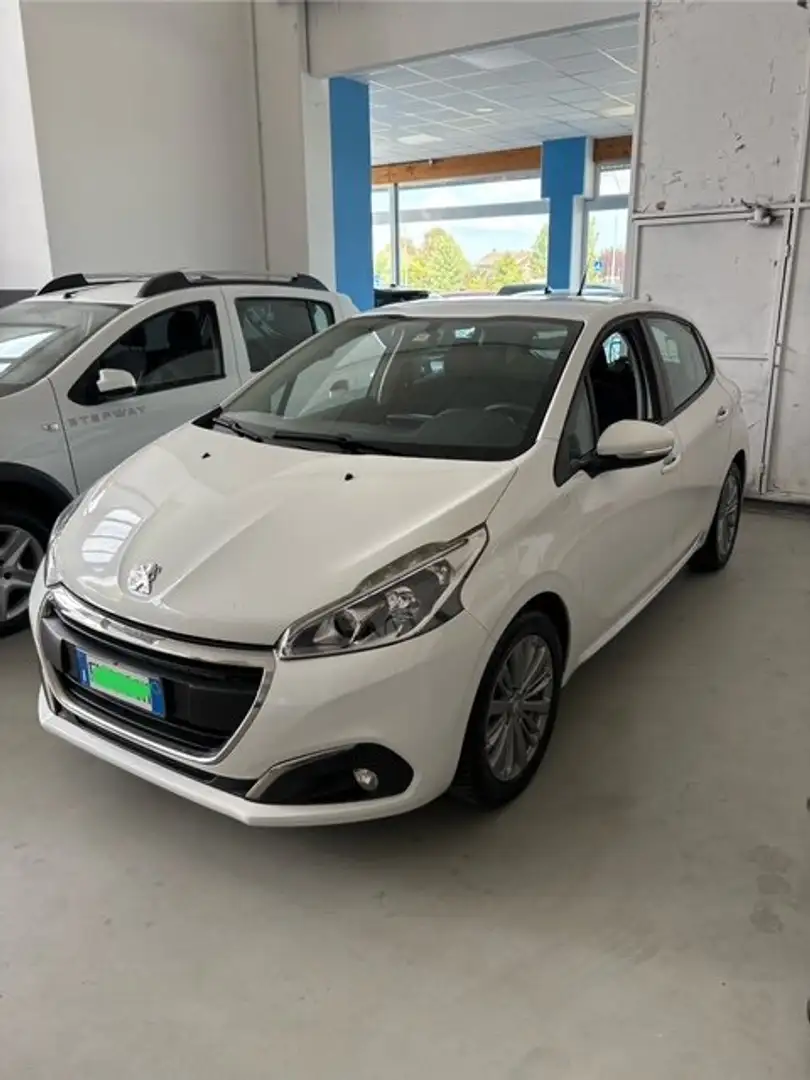 Peugeot 208 208 I 2015 5p 1.2 Allure gpl 82cv PROMO AGOSTO Blanc - 1