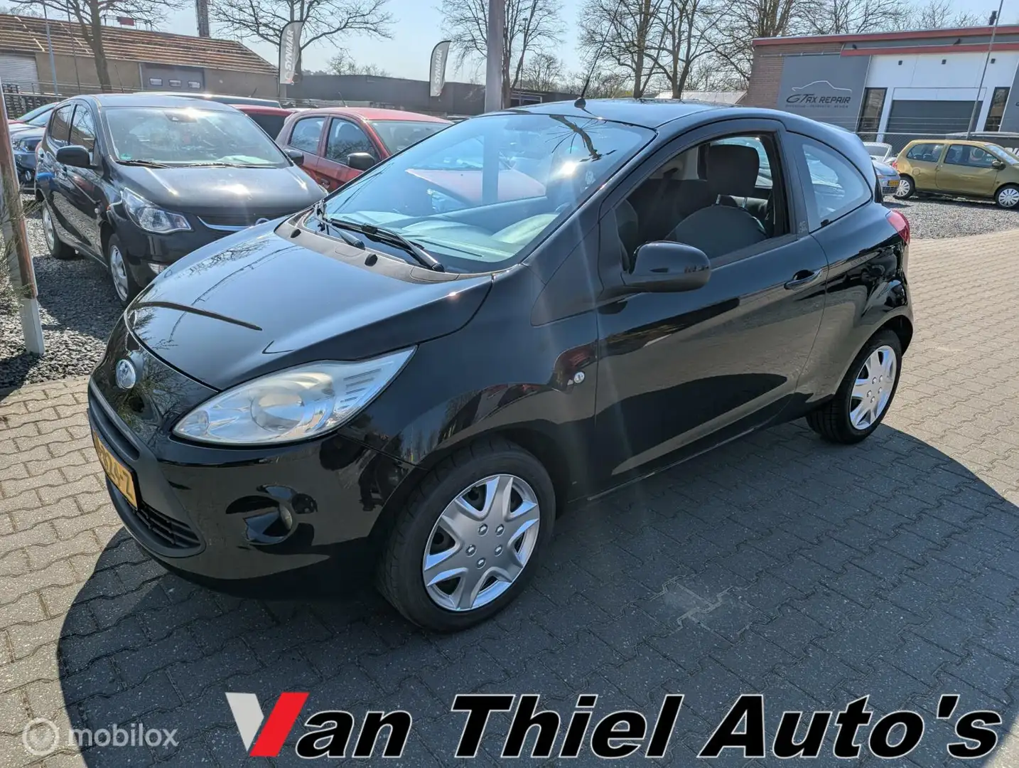 Ford Ka/Ka+ 1.2 Titanium airco nieuwe kopelling Zwart - 1
